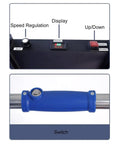 Control panel of Heavy Duty Electric Stair Climbing Hand Truck With Telescoping Handle Built With Tough Carbon Steel for smooth operation.