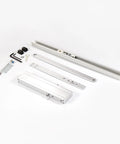 Heavy Duty Commercial Door Closer With Invisible Mount and 5.46mm Rocker Arm components, handles 40 to 60 Kg doors.