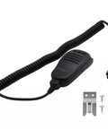 Rugged Handheld Speaker With Mic And Microphone Hanger For FT Series Ham Radios Providing Long Range Voice Transmission And Crystal Clear Audio
