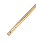 Leaf Shaped Cabinet Key Latch Three Pack Brass Locking Pin For Home Furniture, vintage style bolt lock hardware close-up