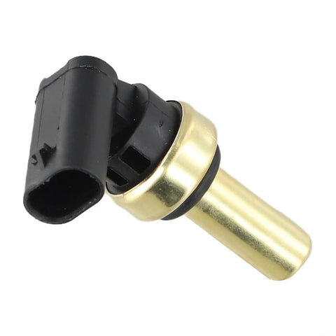 Engine Coolant Temperature Sensor 12641073 with metal and plastic casing for precise coolant level readings.