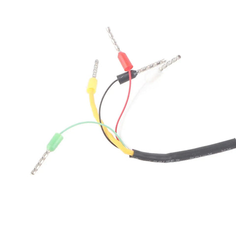Colored wires for Compact S Beam Load Cell Sensor For Compression And Tension Measurement 100N Capacity connections