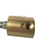 Rugged Pro Grade 360 Degree Rotary Union For Water Cooling Systems Copper Swivel Joint One Eighth To One Quarter Inch Left Thread Leak Proof High Temp Performance Industrial Build 360 Rotation, brass rotary union