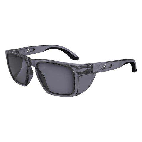 Skullerz Sixten Safety Glasses With Side Shields Anti Fog Anti Scratch ANSI Z87.1 Impact Resistant Full Frame Protection For Clear Peripheral Vision