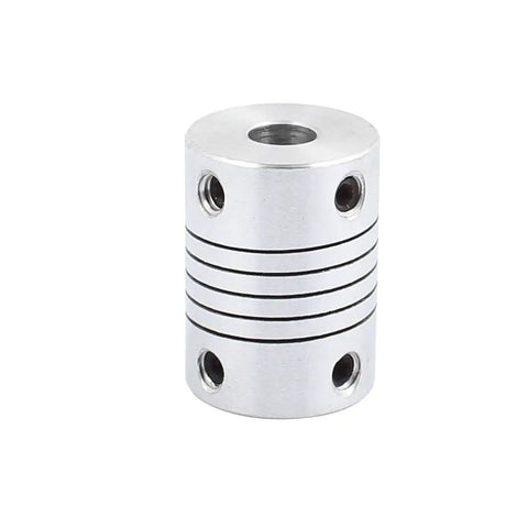 5 To 6 mm Shaft Couplers For Stepper Motors 25 mm Long Aluminum Alloy Joint Connectors 19 mm Diameter Coiling Clamp