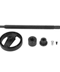 Professional Grade Steel Top Shelf Heavy Duty Workbench Vise Screw parts including 100Mm handwheel and steel components