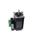 57Mm 1500RPM Hybrid Closed-Loop Servo Drive With Integrated Encoder, compact and durable motor, front view with connectors visible