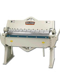 48 Inch Box and Pan Brake For 12 Gauge Steel With 135 Degree Bends, featuring 11 finger set and stop rod for fabrication