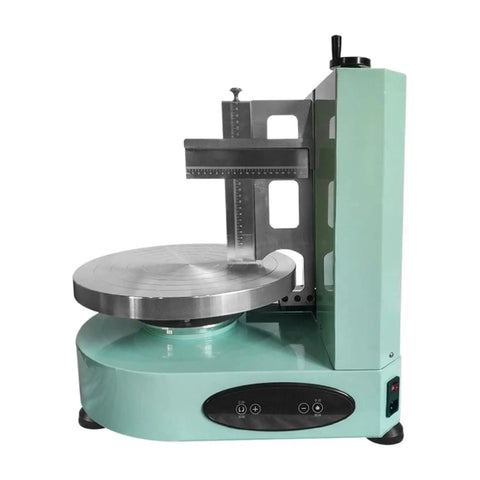 Semi Automatic Cake Icing Machine For Birthday And Wedding Cakes 4 To 12 Inch Round Cake Decorating Tool With Adjustable Scraper
