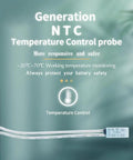 NTC temperature control probe for battery safety monitoring, part of Badass 16S 60V 100A Lithium Ion BMS system.