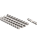 Next Level D Type Shaft Bearing Rod Set With Grind Flat Finish, 5mm Round Outer Diameter, Includes Four Long And One Short Bearings, Linear Round Rod For 30mm Or 60mm Lengths, Perfect For Motorized Builds stainless steel rods