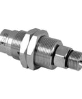 Heavy Duty Rotary Swivel For High Pressure Car Wash And Industrial Cleaning Pro Grade Bulkhead Mount With Corrosion Resistant Carbide Seals G1 1/4 NPTF G2 G3/8 M Maintenance Free For Hydraulics And Pneumatics, threaded metal fitting
