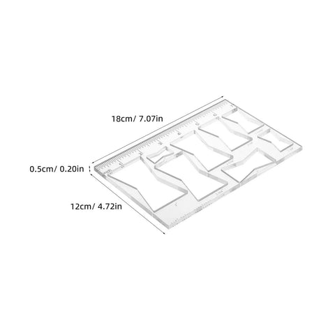 Top Shelf Bow Tie Router Template Plus Butterfly Inlay Guide Built For Real Deal Woodworkers Craving Dope Precision seamless routing 18cm x 12cm clear acrylic.