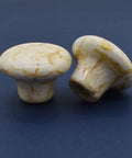 10 Pack Handcrafted Ceramic Cabinet Knobs Featuring Gorgeous Granite Marble Finish vintage design, 32mm wide, perfect for cabinets.