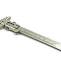 Pro Grade Non Digital Vernier Caliper For Metric And Imperial Measurements Inside Outside Depth And Step Easy Read One Tenth Centimeter And One Hundredth Centimeter Vernier Non Steel Plated Body Handy Tool For Precise Mechanical Work
