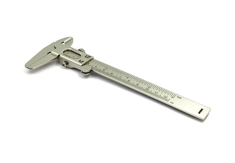 Pro Grade Non Digital Vernier Caliper For Metric And Imperial Measurements Inside Outside Depth And Step Easy Read One Tenth Centimeter And One Hundredth Centimeter Vernier Non Steel Plated Body Handy Tool For Precise Mechanical Work