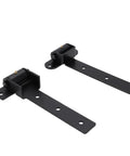 Hella Tough Heavy Duty Strap Gate Hinges Supporting 900 Pounds Heavy Gauge Stainless Steel Farm Entrance Brackets Zero Sag Design displayed