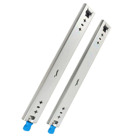 Heavy Duty Cold Rolled Steel Drawer Slides And Cabinet Locking Rails With Precision Ball Bearing Design For Vending Machines 2 Pack Industrial Grade Tracks That Run Smooth As Butter And Feel Rock Solid