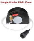 120 angle grinder shield with water inlet, part of Angle Grinder Shield Kit With Water Guard For Wet Cutting, 360 Degree Protection
