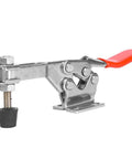 Quick Release Horizontal Toggle Clamp SUS304 Stainless Steel With 280 Kg Holding Capacity For Welding And Machining Fixturing