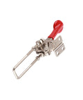 Stainless Steel Quick Release Toggle Clamp With Adjustable Push Pull Latch 450kg 992lb Clamping Force Plastic Anti Slip Handle