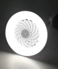 XEGZLH E27 Ceiling Fan with LED Light 5-Blade Modern Lamp 5.79inch Fan Lamp adjustable speed and white LED light.