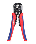 Self Adjusting Wire Stripper And Crimper With Automatic Cutting For Copper And Aluminum Wire 8 Inch 3 In 1 Pliers AWG 10 To 24