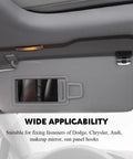 Two Pack Inner Sun Visor Clips Car Visor Holder Hook Makeup Mirror Bracket Replacement For OEM 8U0857562A Fits Audi
