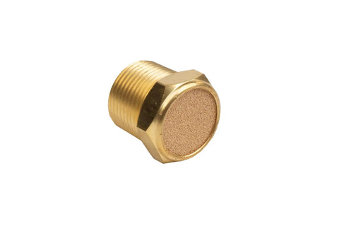 Industrial Hydraulic Breather Vent With 40 Micron Filter For Heavy Duty Systems One Half Inch NPT Brass Construction BV-48 Model Part 237253