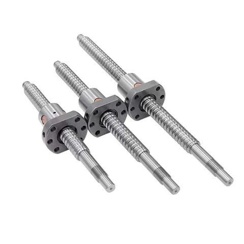 Heavy Duty Ball Screw Kit SFU2004 SFU2005 SFU2010 1000 To 2000mm Length With C7 Roller Screw And Single Ball Nut 20mm Diameter Pitch 4mm 5mm 10mm For Parts Or DIY CNC Builds SFU2010 Nut Included