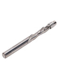 Fafeicy 1/4 Inch Shank Flush Trim Router Bit For CNC And Milling Tables With Precise 1 1/8 Inch Cutting Length shown in a close-up view.