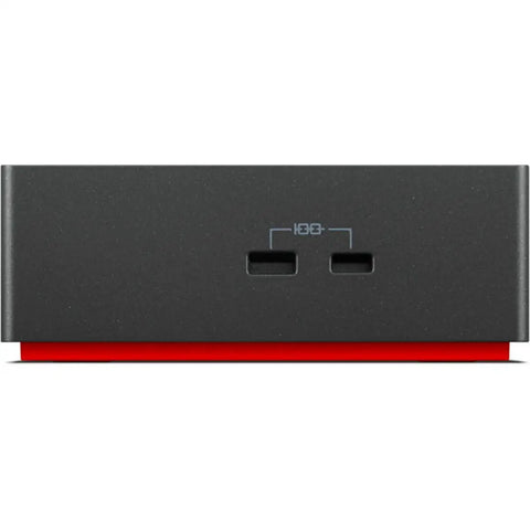 Heavy Duty Thunderbolt 4 Workstation Dock With 230W Charge And Crisp 4K Screen Support, Sleek USB C Hub showing front ports and design.