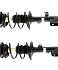 Front Pair Complete Struts Coil Spring Assembly Shock Absorber For Toyota Corolla 2009 2011 2012 2013 And Toyota Matrix 2011 2012 2013 Replacement To Stop The Bounce And Restore Smooth Ride.