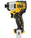 Side view of Xtreme 12V Max Brushless Drill And Impact Driver Combo Kit With Three Eighth Inch Ratcheting Chuck Ultra Compact Design