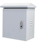 Rugged Waterproof Weatherproof Stainless Steel Electrical Junction Box Outdoor Enclosure For Large Projects, Wall Mounted Utility Box With Beefy Seal, Easy Wiring, Indoor Or Outdoor Use 600x800x250mm front view