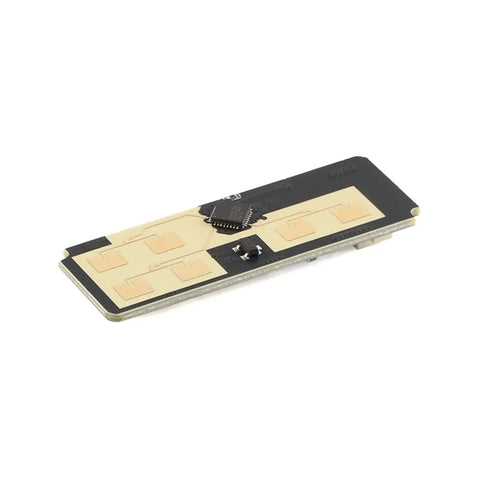 24G Multi Target Human Motion Localization And Tracking Radar Module With On Board PCB Antenna Real Time Sensing For Smart Systems And Robotics Apps Now, angled view