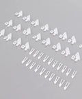 Upgrade Your RC Airplane With 4 Hole Control Horns And Clevis Kit For Foam Fixed Wing Planes, Adjustable Rudder Angle, Durable Plastic