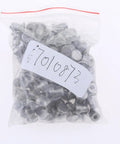 Bag of 100 removable tungsten carbide ice grip screws for Hardcore Tire Spikes For Cars And Trucks Winter Snow Chain Replacement.