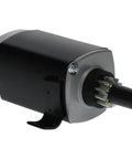 Side view of 12V Electric Starter For Tecumseh Engines HH OH VH Series, compatible with 33835 32817 32510 D59581 AM31744 AM32393 41022001R
