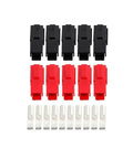 Heavy Duty Anderson Style SB30 Plug 30A DC Battery Connector 600V Quick Connect, featuring red and black plugs.