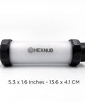 Cooler Box Light Waterproof Rechargeable LED For Outdoor Use Fits Yeti RTIC Orca USB C Powered, 5.3 x 1.6 inches