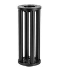 Equatorial Telescope Mount Extension Pole 300mm Metal Riser For EQ5 Mounts Outdoor Black Durable Compact Adapter