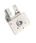 304 stainless steel adjustable positioning rotating tilting torque hinge with dual axes for industrial use