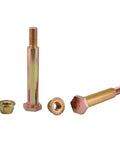 4 Sets Deck Wheel Bolt With Lock Nut Replacement Kit For Husqvarna, Craftsman, Poulan, MTD, Cub Cadet - bolts and lock nuts