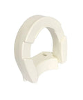Hinged Toilet Seat Riser for Standard Toilets with 3.5 Inch Rise, 17.5 Inch By 13.5 Inch Fits Most Standard Bowls, side view