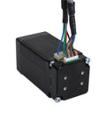 11 Closed Loop Stepper Motor With Magnetic Encoder 14Ncm Torque 0.67A Current 5mm Shaft Servo Motor side view with wiring