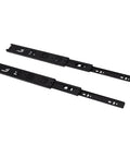 Heavy Duty Full Extension Drawer Slides 12 Inch Side Mount Runners Built Tough With Buttery Smooth Glide and Rock Solid 100 Pound Load Capacity For Cabinetry And Workshops, black metal slides.