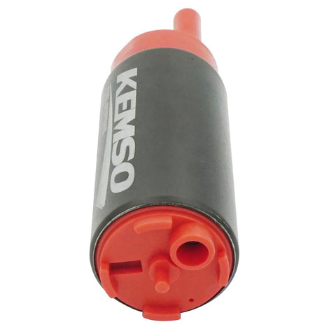 340LPH High Flow Fuel Pump Upgrade For Gasoline And E85 Replaces 255LPH GSS342 With 125 PSI Bypass Valve, front view