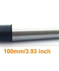 MT2 Morse Taper Dead Center For Lathes And Milling Machines 100mm Length Alloy Silver Tone Black Center Diameter 17mm