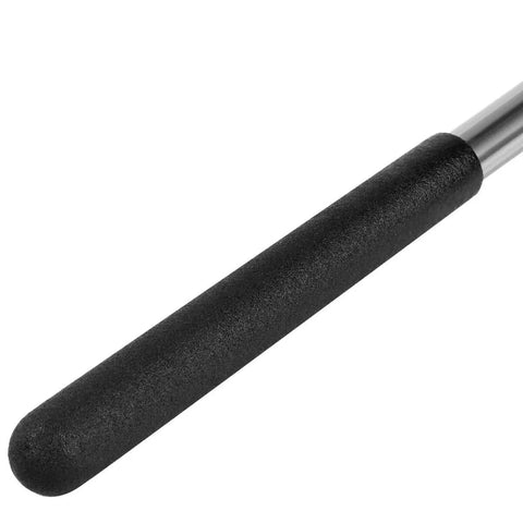 Close-up of Two Pack 18 Inch Torsion Spring Winding Rods With Rubber Handles 0.5 Inch Diameter Steel Winding Bars For Garage Door Tension Spring Adjustment And Replacement Heavy Duty DIY Pro Tool